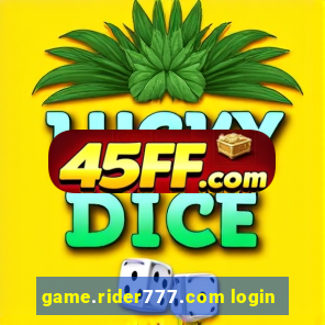 game.rider777.com login